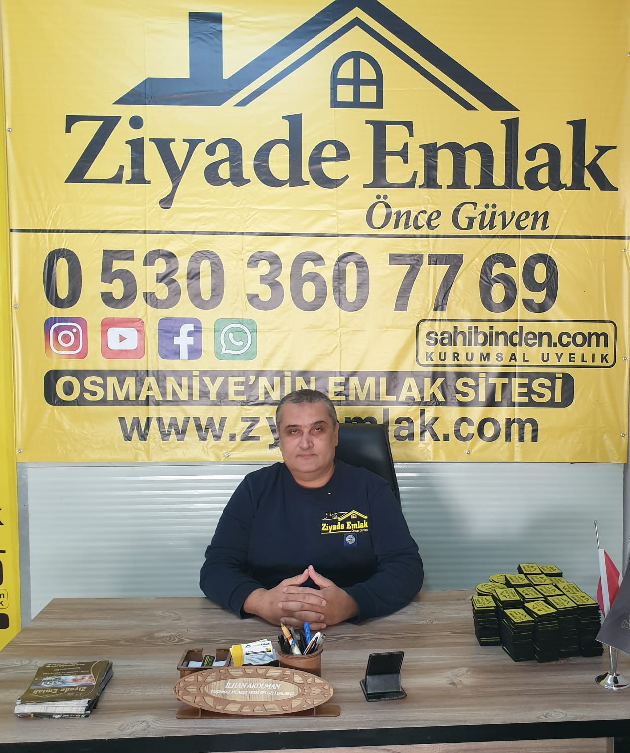 İLHAN AKDUMAN (TAŞINMAZ TİCARET YETKİ BELGELİ EMLAKÇI)